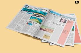 Free Newspaper Presentation Mock Up Mockup Free Psd Free Logo Mockup Logo Design Mockup