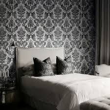 See more ideas about wallpaper bedroom, black wallpaper bedroom, black wallpaper. Design Id Wallpapers Goodwood Black Damask Wallpaper Black Damask Wallpaper In Bedroom 1280x1280 Download Hd Wallpaper Wallpapertip