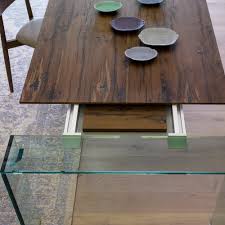 Same day delivery · 5% off w/ redcard · free shipping on $35+ Aria Extending Dining Table Oak And Glass Miniforms Glassdomain
