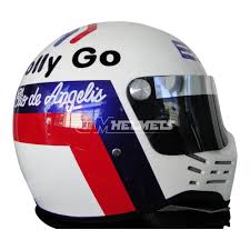 Elio De Angelis 1977 Simpson Bandit F1 Replica Helmet Full Size