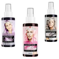 Check out the full review www.tahasspoken.com. Delia Cameleo Hair Toner Spray Mist Silver Pink No Rinse Blonde Grey Hair 150ml Ebay