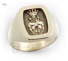 Maybe you would like to learn more about one of these? Royal Order Of Jesters Biliken Ring