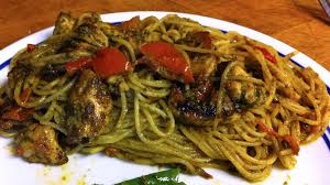 Angel chicken the name angel chicken comes from the chicken being served on angel hair pasta, but you could use spaghetti or any other pasta you have on hand. Karl S Chicken Pesto With Angel Hair Pasta Jabberwocky Stew