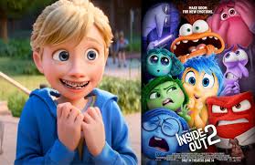 On Father's Day we took the kids to see Pixar's new animated film "Inside  Out 2" which explores the dynamic inner life and emotions of an emerging  teenage girl (don't worry, I'm