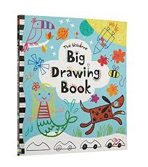 Big Drawing Book By Fiona Watt Has Simpler Ways Of Drawing Things Would Be A Good Book To Do Together With A Dad Usborne Books Coloring Books Book Activities