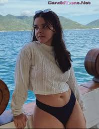 perky teen boobs in micro bikini creepshot - tiny bikini shows tits