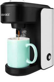 Ezbasics Single Serve Coffee Maker K Cup Coffee Machine Mini Coffee Brewer Single Cup Coffee Maker Single Serve Coffee Makers One Cup Coffee Maker
