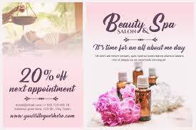 15 best spa beauty salon wordpress themes for 2019 websites. Salon Postcard Design Template Postermywall