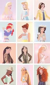 So Cute They Should Pick Pne Day A Year In Disneyland And Dress The Characters Differently For Fun Disney Girls Modern Disney Disney Princess Modern Disney