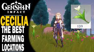 The cecilia flower in genshin impact is another material you will need to gather for ascension. Genshin Impact The Best Locations To Find Cecilia 10 Locations An Easy Way To Farm Youtube