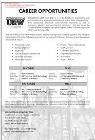 Kl metropolis 1, jalan duta ( naza ttdi ). Vacancies Sarawak Oil Gas Vacancies Urw