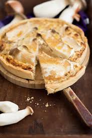 Quiche Mit Krauter Seitlingen Rezept Franzosisch Kochen Rezept Vorspeise Weihnachten Vegetarische Vorspeisen Franzosisch Kochen