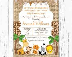 Items Similar To Safari Baby Shower Invitations Boy Or Girl Printable Safari Baby Shower Invitations Safari Baby Shower Safari Baby Shower Invitations Boy