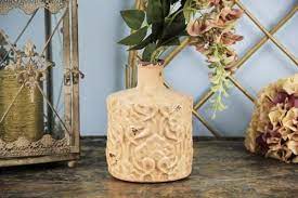 pembe renkli dekoratif seramik vazo 18 cm dekoima da seramik cam ahsap metal vazolar modelleri cesitleri ozellikleri en iyi fi bottles decoration vase decor