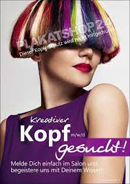 werbeplakat stellenangebot friseur in in 2021 plakat werbeplakat poster