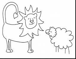 Here's a collection of 15 free printable sheep coloring pages to. Lion And Lamb Coloring Pages Coloring Home