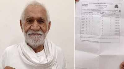 At 85, Haryana veteran completes MA with 965 marks, now eyes PhD or law degree | Chandigarh News - The Times of India