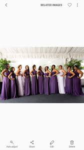 White By Vera Wang Bridesmaid Dresses In Amethyst And Lilly Bridesmaid Bridesmaid Dresses Vera Wang Bridesmaid Dresses