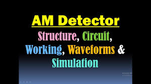 Suitable condition for envelope detector. Am Detection Am Detector Circuit Demodulation Of Am Envelope Detector Am Detector Simulation Youtube
