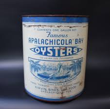 Apalachicola Gallon Oyster Can Oysters Canning Apalachicola
