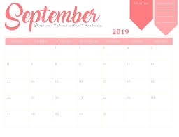 September 2019 Goal Planner Calendar Jpg 1197 920 September Calendar Planner Calendar Calendar Printables