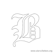 These old english letter templates are made available as free printables. Uppercase Gothic Letter Stencils Printable Www Bilderbeste Com