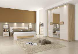 Hergestellt in italien / von camelgroup, new brand modum. Schlafzimmer Komplett Set A Satalo 5 Teilig Farbe Eiche Braun Creme Hochglanz