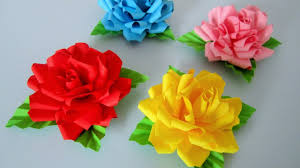 Rosen Aus Notizzetteln Diy Ich Habe Dieses Video Mit Dem Video Editor Von Youtube Erstellt Rosen Basteln Diy Blumen Basteln Blumen Basteln