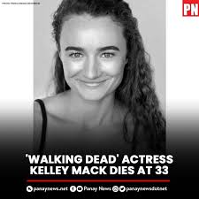 Kelley Mack, best known for her role as Addy in “The Walking Dead,” has  passed away. She was 33. The family of the actress shared the news