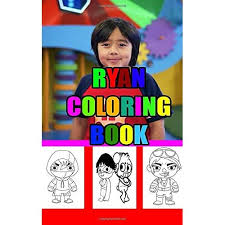 Coloring sheet combo panda coloring pages. Ryan Coloring Book World Color Rayan For Adults And Kids All Age Toys Pages Unofficial Book Buy Online In Indonesia At Desertcart Id Productid 185948460
