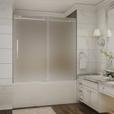 Tdr976 Moselle Completely Frameless Sliding Tub Height Shower Door Shower Doors Sliding Shower Door Frameless Sliding Shower Doors