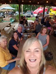 All tech'd in and ready for the adventure of a lifetime with my co-pilot  Matt Williams!! Thanks to momma for lending her caddy! Kathy Hines Williams