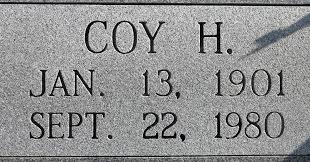 Memorial: Coy Hubert Lucas