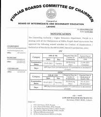 Maybe you would like to learn more about one of these? Final Revised Dates For Annual Exams 2021 Ssc Hssc Punjab Boards