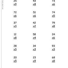 3 by 3 digit multiplication worksheet with answers for your kids to practice, solve and learn basic multiplication. Multiplication Worksheets 2 And 3 Digits Timestables 2 And 3 Ditit Worksheets