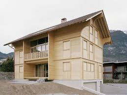 Wo das naturmaterial im modernen haus noch seine nische findet. Haus K In Alpnach Holz Wohnen Baunetz Wissen