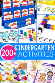 · letter fishing this is a classic alphabet activity and for good reason, children adore catching letters and . 200 Free Hands On Kindergarten Activities