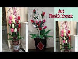 Bunga handbouquet archives arumi florist karangan bunga papan. Diy Cara Membuat Bunga Hias Sudut Ruangan Dari Plastik Kresek How To Make Flower With Plastic Bag Youtube