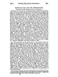 Nicholas Clapp (abt.1612-1679)