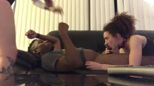 Two white girls having fun with black guy BlacktoWhite