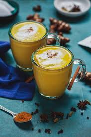 Golden Chai Latte Olive Mango