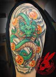 Dragon Ball Z Dragonball Balls Shenron Realistic 3d Japanese Color Sleeve Tattoo Bu Jackie Rabbit Custom Tatto Dragon Tattoo Images Dragon Head Tattoo Z Tattoo