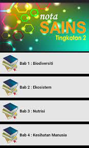 Apa yang anda perlu buat ialah download sahaja dan cetak untuk pembacaan anda. Nota Sains Tingkatan 2 For Android Apk Download
