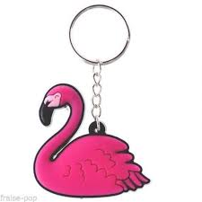 Porte Cle Flamant Rose Ou Ananas En Gomme Kawaii Pinapple Pink Flamingo Key Ring Ebay Porte Clef Porte Cle Flamant Rose