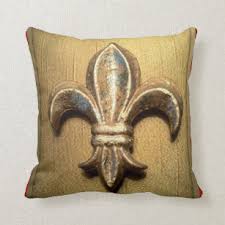 Made of aluminum and finished in durable black powder coat. Fleur De Lis Decorative Throw Pillows Zazzle
