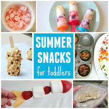 A closeup of two golden brown crab cakes on a white plate. 10 Summer Snacks For Toddlers Toddler Approved