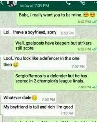 Funny Flirting Whats App Chat Using Soccer To Vibe A Girl Health Trending Health Humor Funny Flirting Quotes Funny Funny Text Messages Flirting Texts