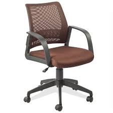 Mesh Back Office Chair Deep Brown Leick Furniture Target Office Chair Adjustable Office Chair Furniture