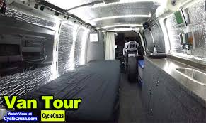 To start the process of our diy campervan conversion, we had to strip it down and clean it. Cheap Diy Camper Van Holds Motorcycle Inside 2019 Updated Cyclecruza S Worldcyclecruza S World