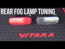 Suzuki Vitara 2017 My Rear Fog Lamp Tuning Fog Lamps Fog Lamp